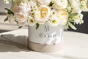 Elegant Floral Flower Pot Mockup, a Cups & Container Mockup by aana_flavs (Thumbnail 3 of 3)