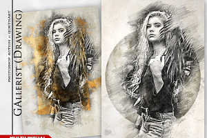 GAllerist (Drawing) Photoshop Action