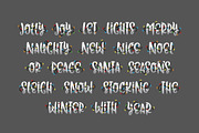Christmas Lights Font, a Script Font by Akrinity Digital (Thumbnail 8 of 10)