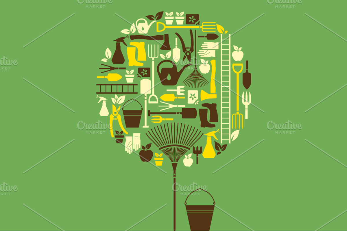 Gardening Equipment, an Illustration by Maril (Photo 4 of 4)