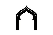 Islamic Arch Window Vector Bundle, an Illustration by yasushie (Thumbnail 26 of 51)