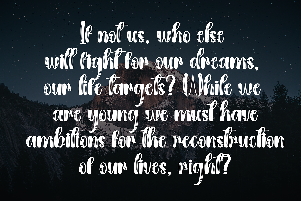 Butter | Script Font, a Handwritten Font by Scratchones (Photo 6 of 8)
