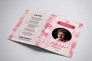 Funeral Program Template, a Brochure Template by retrographix (Thumbnail 1 of 5)
