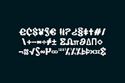 Ganxy - Retro Display Font, a Sans Serif Font by QR Design Studio (Thumbnail 9 of 12)
