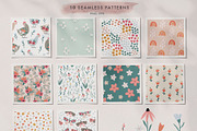 Floral & abstract spring set, an Animal Illustration by Tabita's shop (Thumbnail 11 of 16)