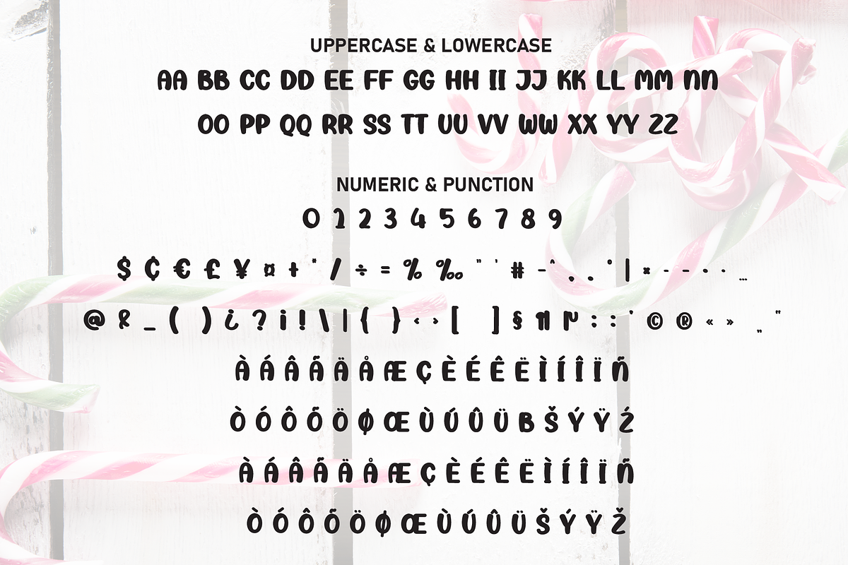 Candy Christmas | Script Font, a Script Font by Scratchones (Photo 7 of 8)