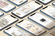3D iPhone Presentation Mock-Up 25, an iPhone Mockup by Graphicsworld125 (Thumbnail 2 of 9)