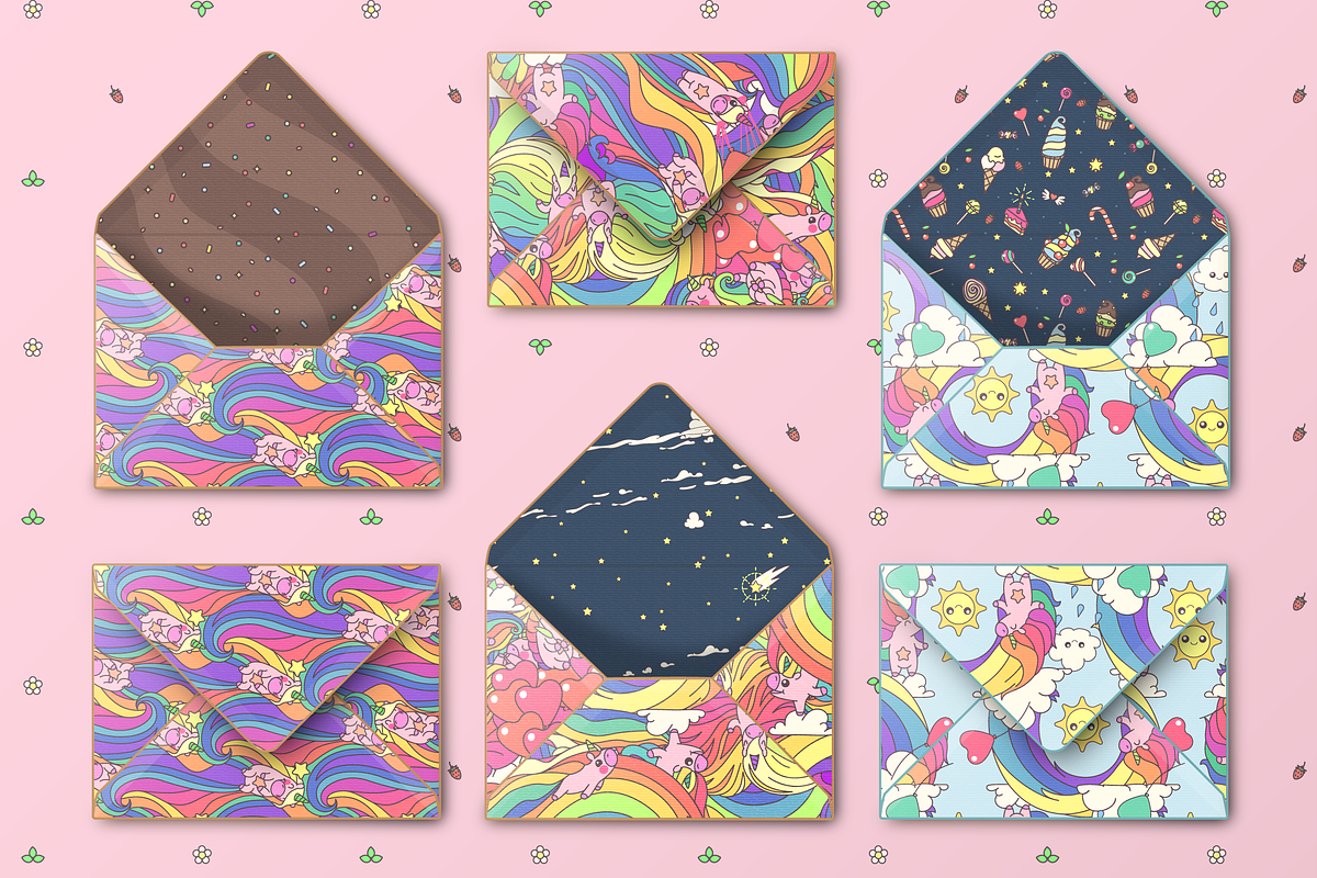 vector BIG seamless patterns SET u, a Pattern Graphic by WINDmade (Photo 5 of 10)