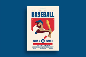 Tournament Baseball Flyer, a Flyer Template by megarez