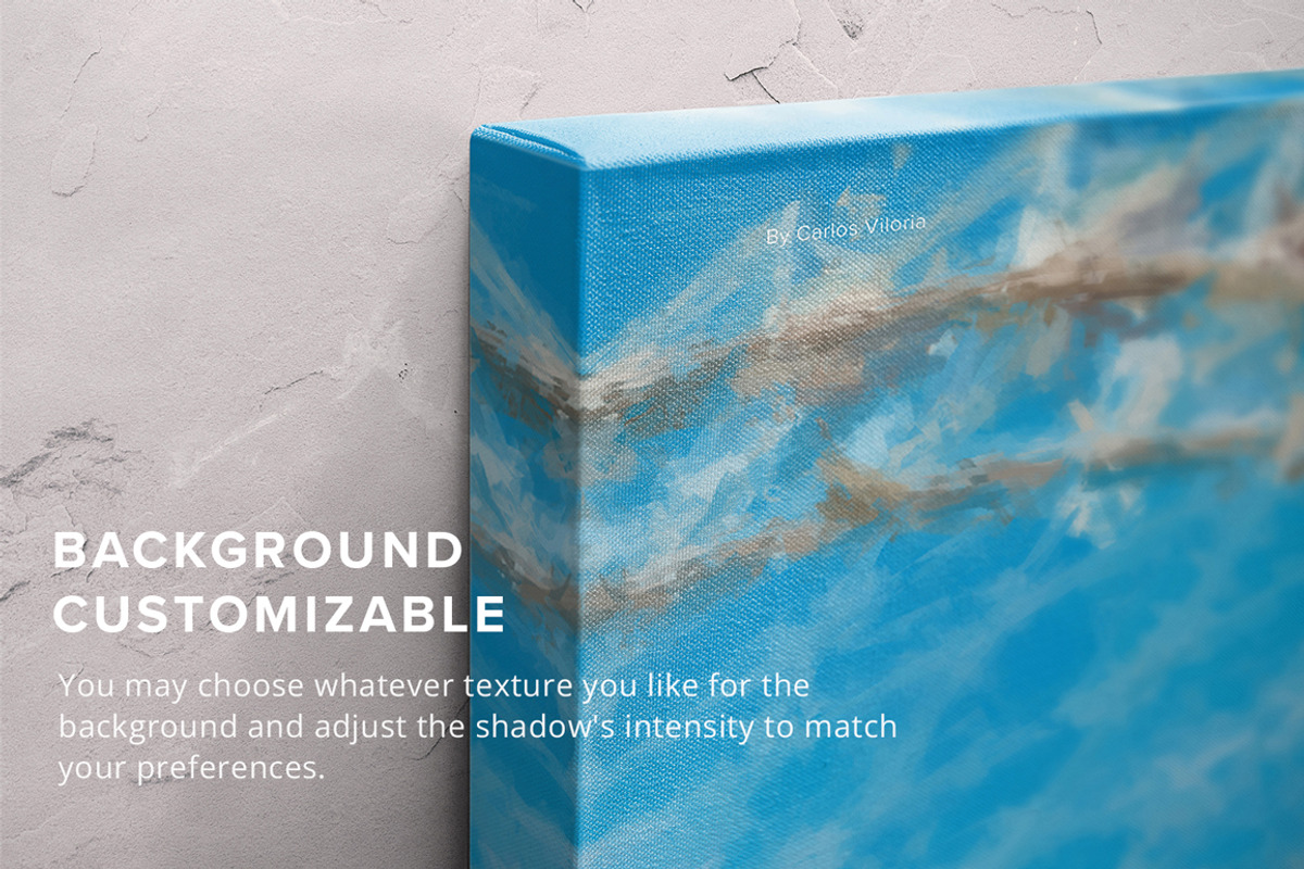 Canvas Close-Up Mockups, a Household Mockup by Mockups by Carlos Viloria (Photo 8 of 8)