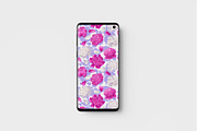 Peonies & Colored Splashes, a Pattern Graphic by MarynaPetrovska (Thumbnail 10 of 11)