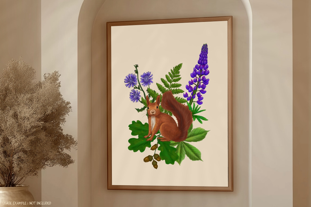 Forest Sketchbook illustrations, an Object Graphic by Fat Hamster (Photo 12 of 17)