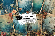 Grunge Nautical World Paper, a Background Graphic by Digital Art Mahdiseño (Thumbnail 1 of 10)