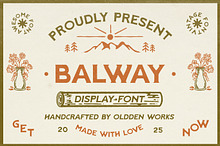 Balway Typeface
