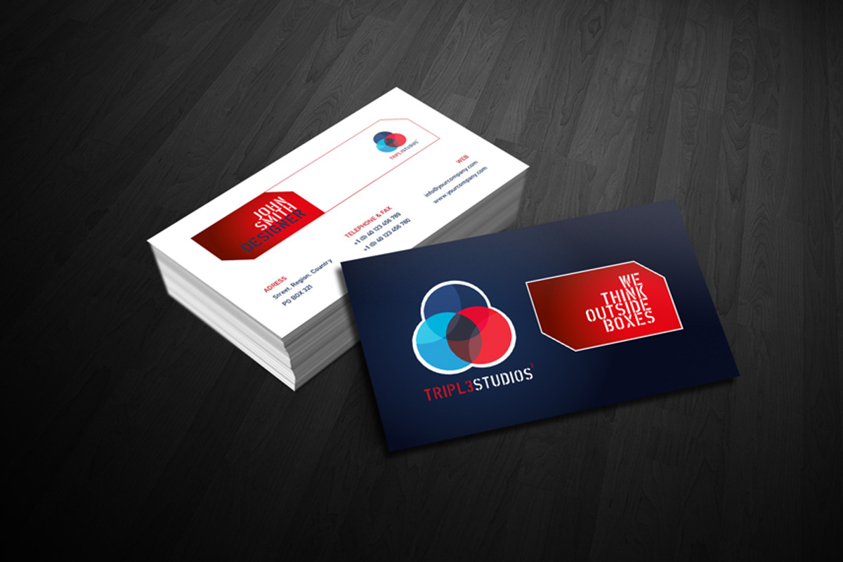 RW Modern & Creative Identity + Logo, a Stationery Template by Reclameworks (Photo 2 of 5)