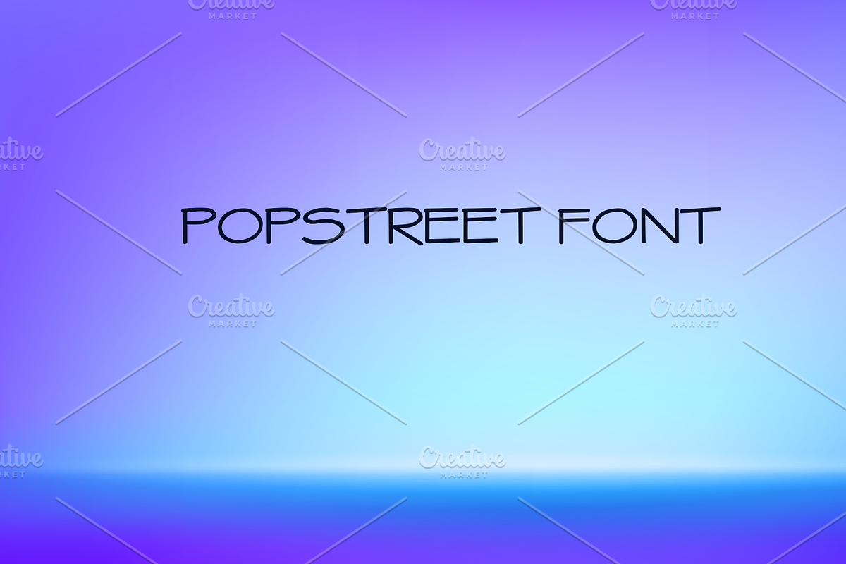 Popstreet-Regular-053-25, a Font by canve (Photo 1 of 2)