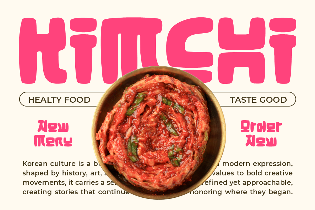 Hangul Street Korean Style Font, a Font by PutraCetol Studio (Photo 2 of 5)