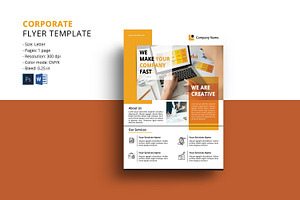 Corporate Flyer Template, a Flyer Template by Template Shop