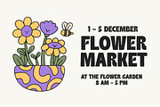 Magot Groovy Retro Display Font, a Sans Serif Font by timelesstype.co (Thumbnail 11 of 20)