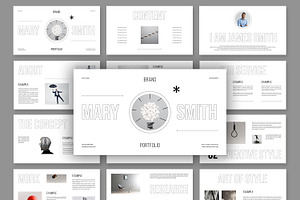 Brand Portfolio Presentation, a Presentation Template by MightyDesign