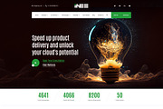 INEE – Multipurpose Landing Pages, a Websites & App Template by ewises (Thumbnail 4 of 9)