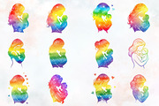 Mother & Child Watercolor Clipart, an Illustration by RobertsArt (Thumbnail 7 of 7)