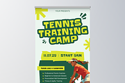 Sport Tennis Roll Up Banner, a Poster Template by Annora Studio (Thumbnail 3 of 6)