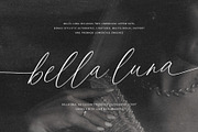 Bella Luna | Feminine Script Font, a Script Font by Pink Coffie (Thumbnail 1 of 30)