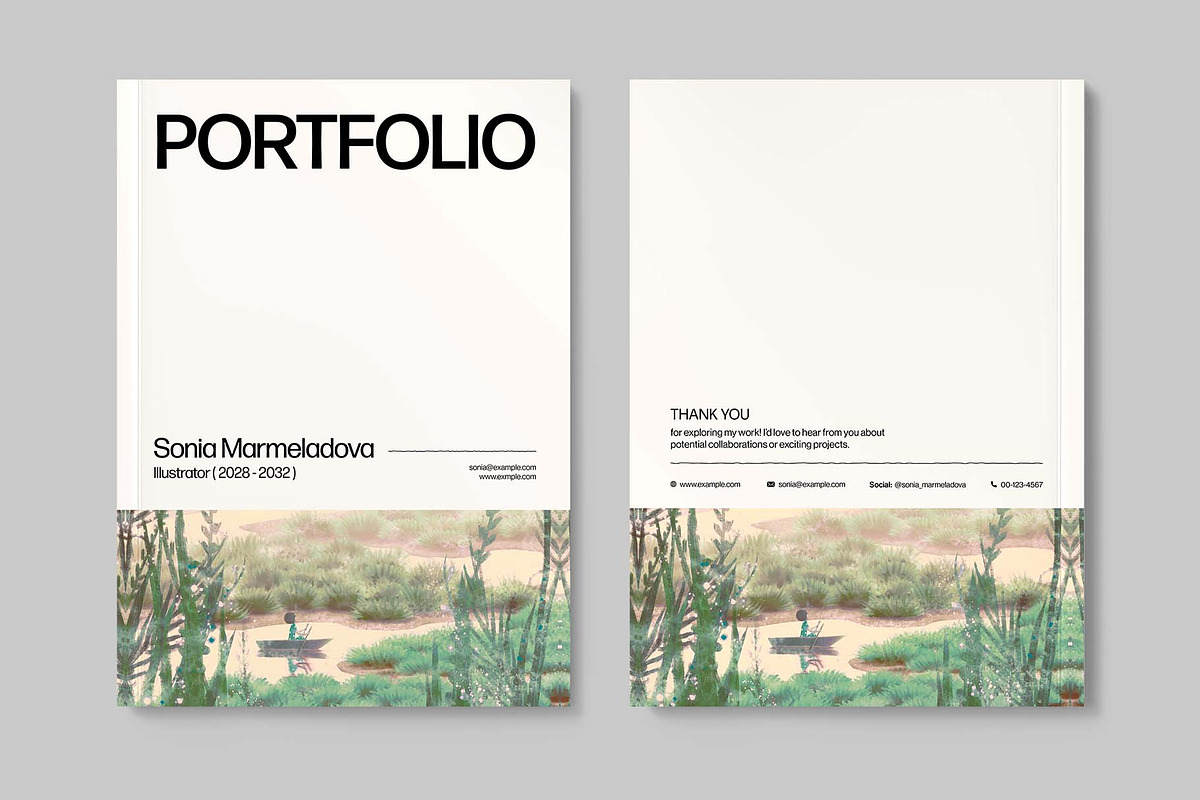 Portfolio Template, a Brochure Template by BrandPacks (Photo 4 of 5)