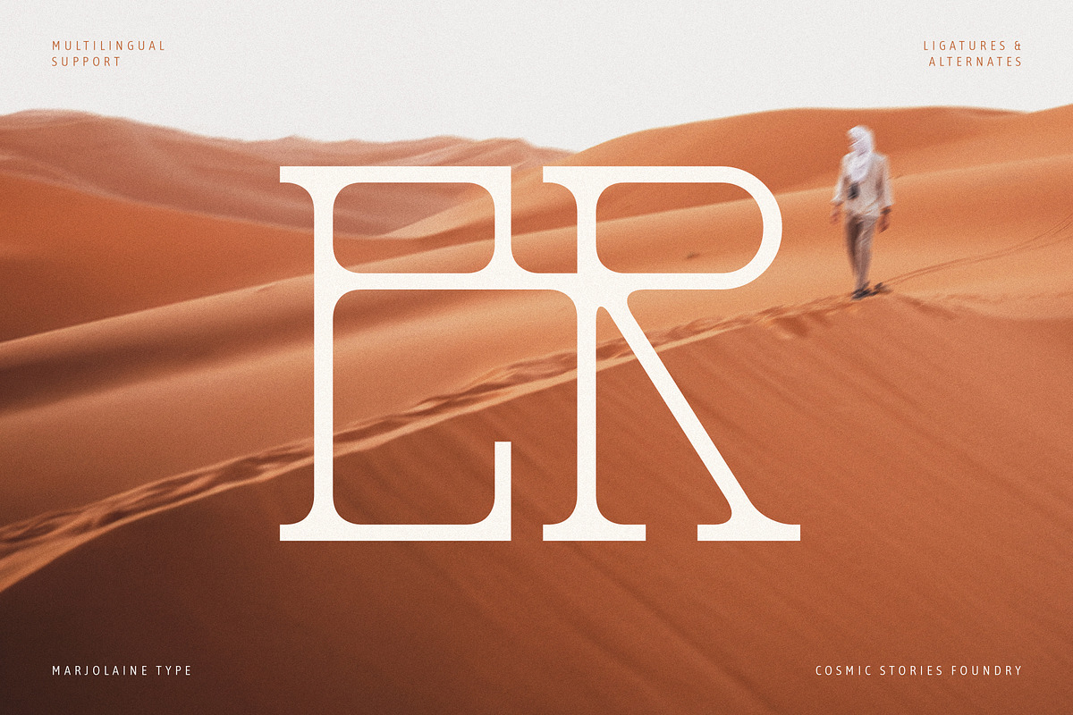 Marjolaine Type - A delicate Serif, a Serif Font by CarmineType (Photo 10 of 24)