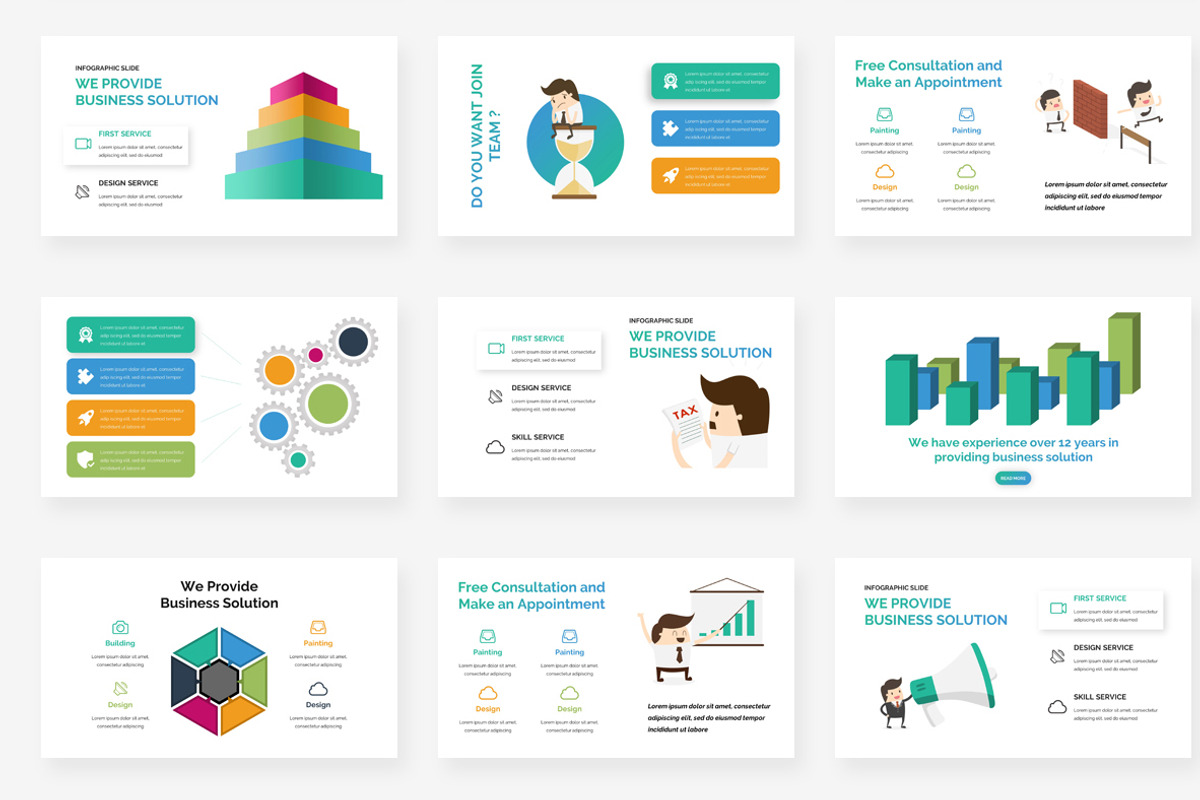 3 in 1 Business Event Powerpoint, a Presentation Template by One Percent Studio (Photo 36 of 36)