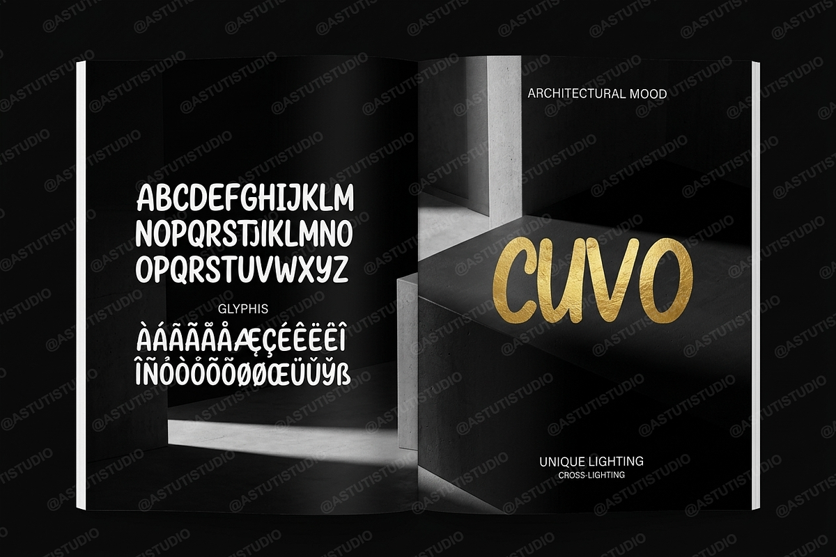 Cuvo - Elegant Modern Serif Typefac, a Serif Font by Astuti Studio (Photo 6 of 24)