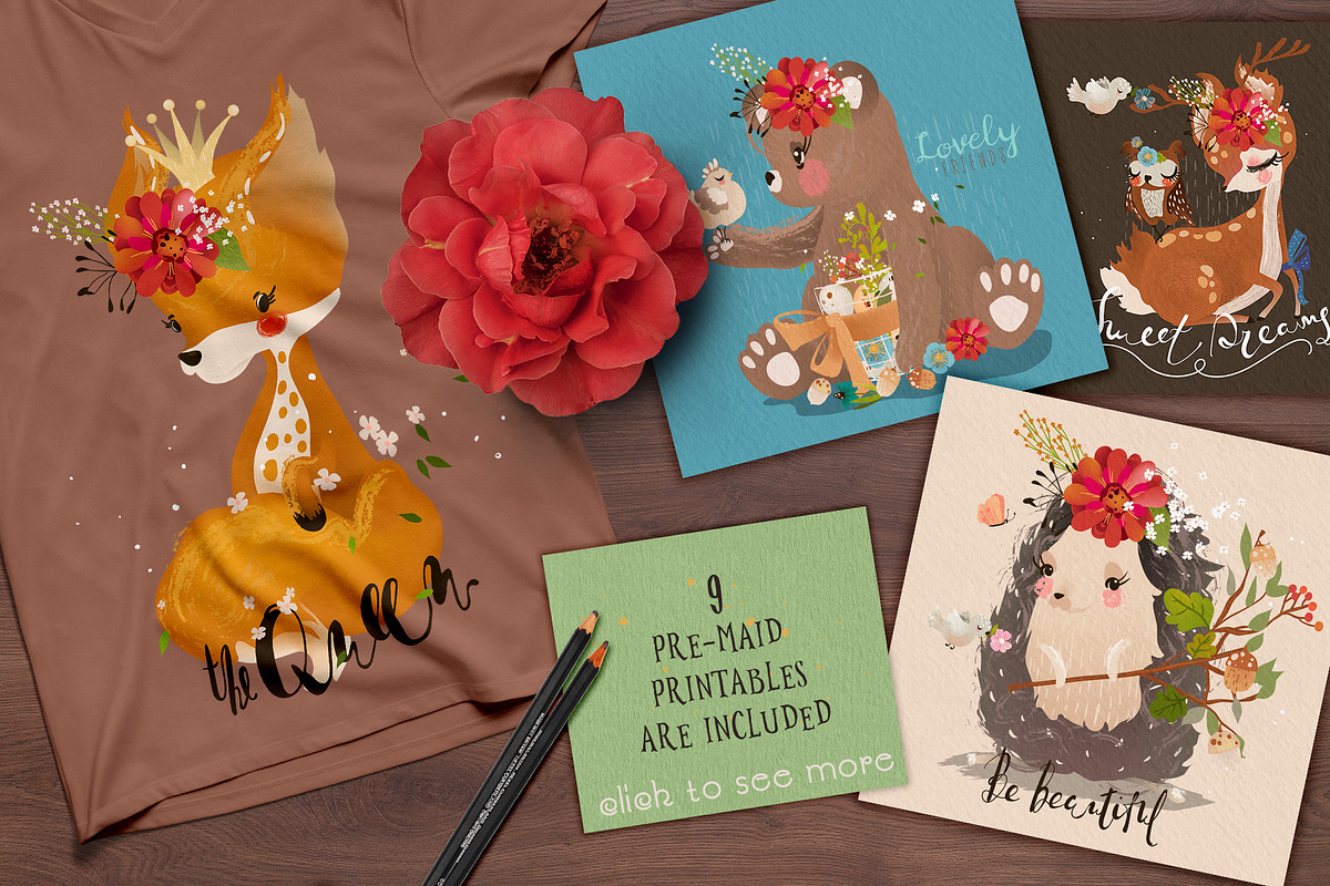 Whimsical Forest, an Animal Illustration by Anna Babich (Photo 4 of 5)