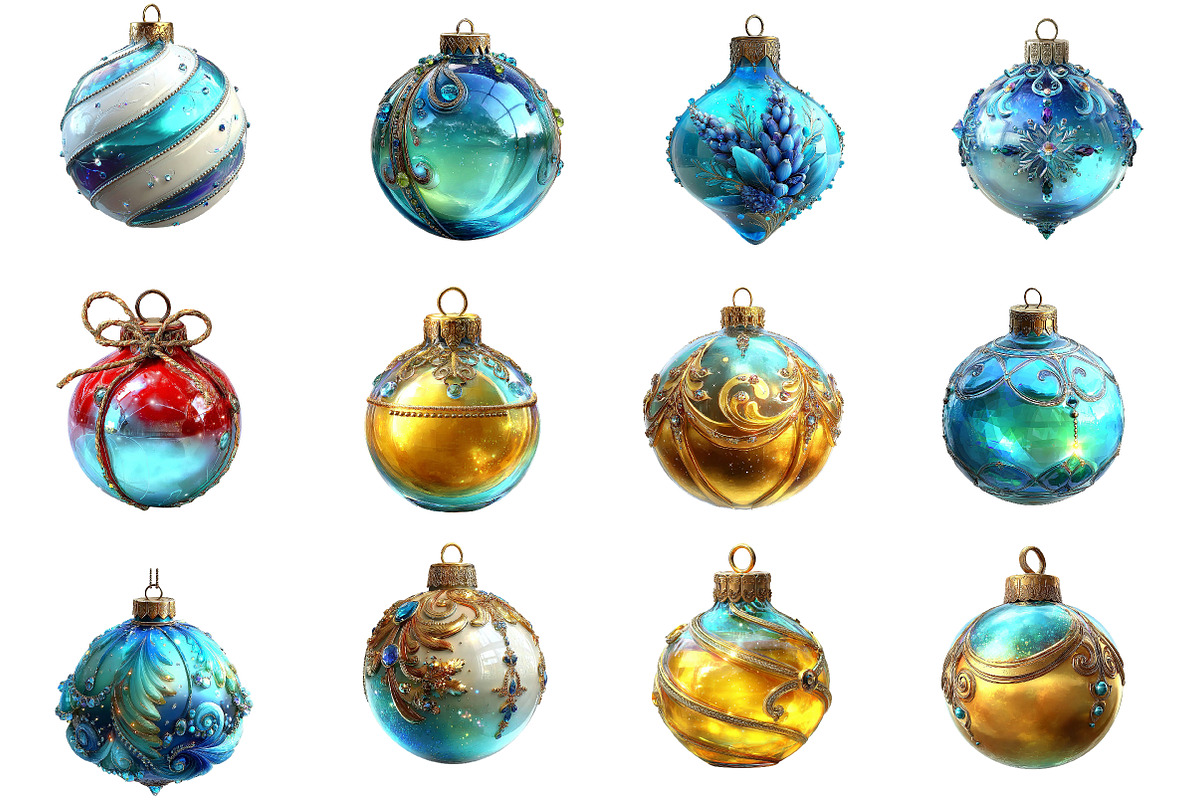 Minimalist Christmas Ornament Clipar, an Illustration by Designworld (Photo 4 of 4)