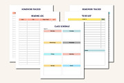 26–2027 Homeschool Management Binder, a Stationery Template by Designmela01 (Thumbnail 4 of 9)
