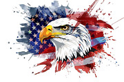 American Eagle Patriotic flag 4 July, a Graphic by VetalStock (Thumbnail 10 of 11)