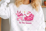 Tis the Season,Santa Reindeer Sleigh, an Illustration by Craft Nest (Thumbnail 3 of 6)