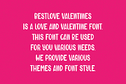 Bestlove Valentines Font, a Sans Serif Font by Iqsiart Studio (Thumbnail 4 of 6)
