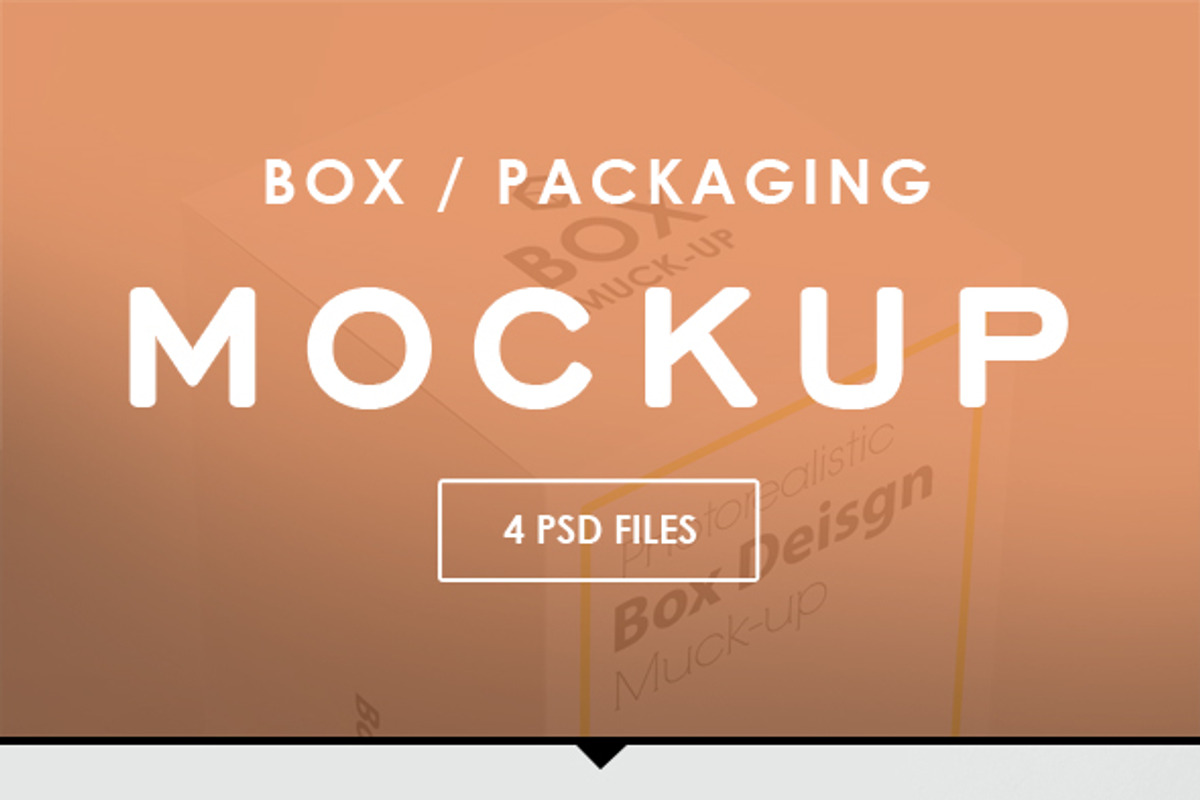 Box Mock-up, a Cups & Container Mockup by resumetemplathttps://d3es (Photo 7 of 7)