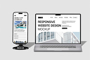 Website and App UI Mockup, an iPhone Mockup by Unerispace (Thumbnail 5 of 5)