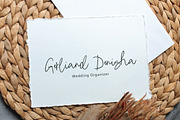 Garland - Signature Brush, a Handwritten Font by tebaltipislab (Thumbnail 7 of 9)