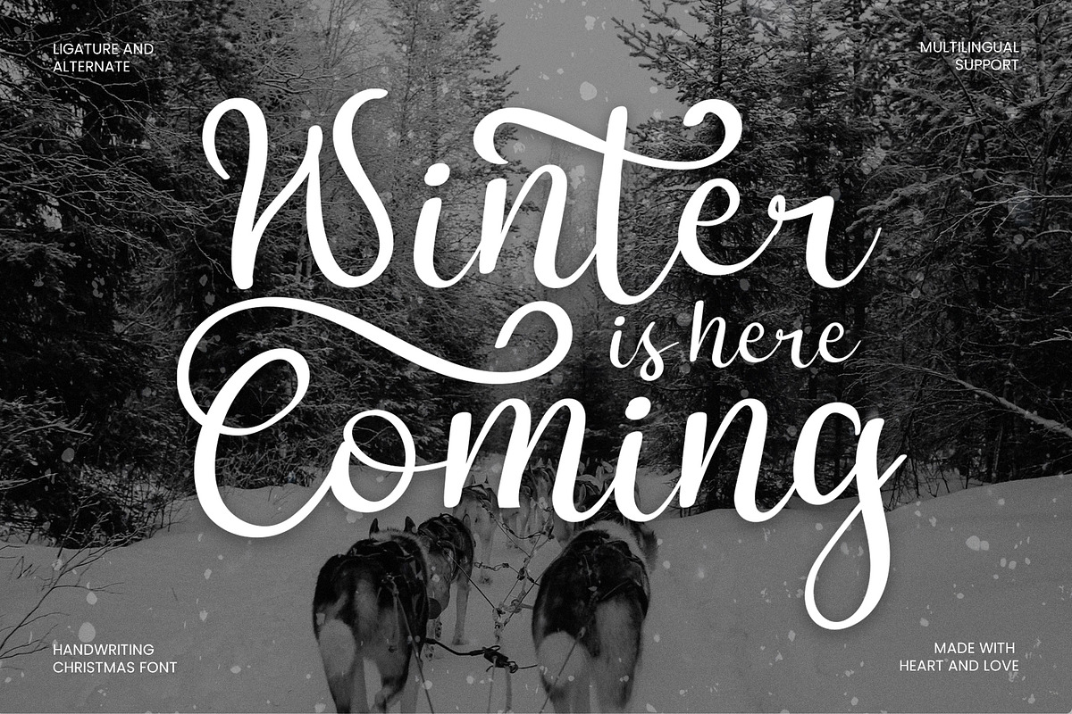 Merry Whimsy - Handwriting Font, a Handwritten Font by Inviline.co (Photo 8 of 15)