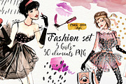 GIRLS AND PATTERNS, a Texture Illustration by Alisa Mikibith Art (Thumbnail 8 of 15)