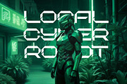 Transonite Futuristic Display Font, a Serif Font by UICreative (Thumbnail 4 of 13)