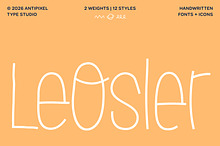 LeOsler | Playful Doodle Handwritten
