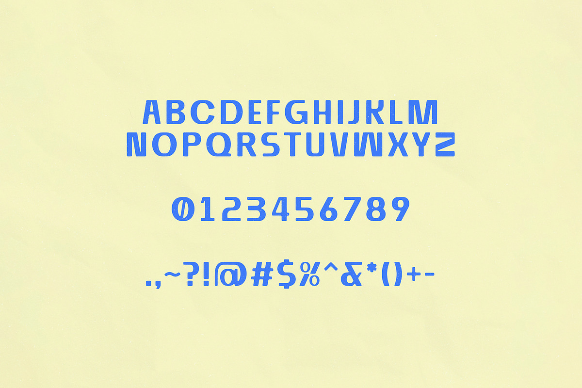 VANTAGE | Hand Drawn Font, a Font by Victory Garden Studio (Photo 2 of 2)