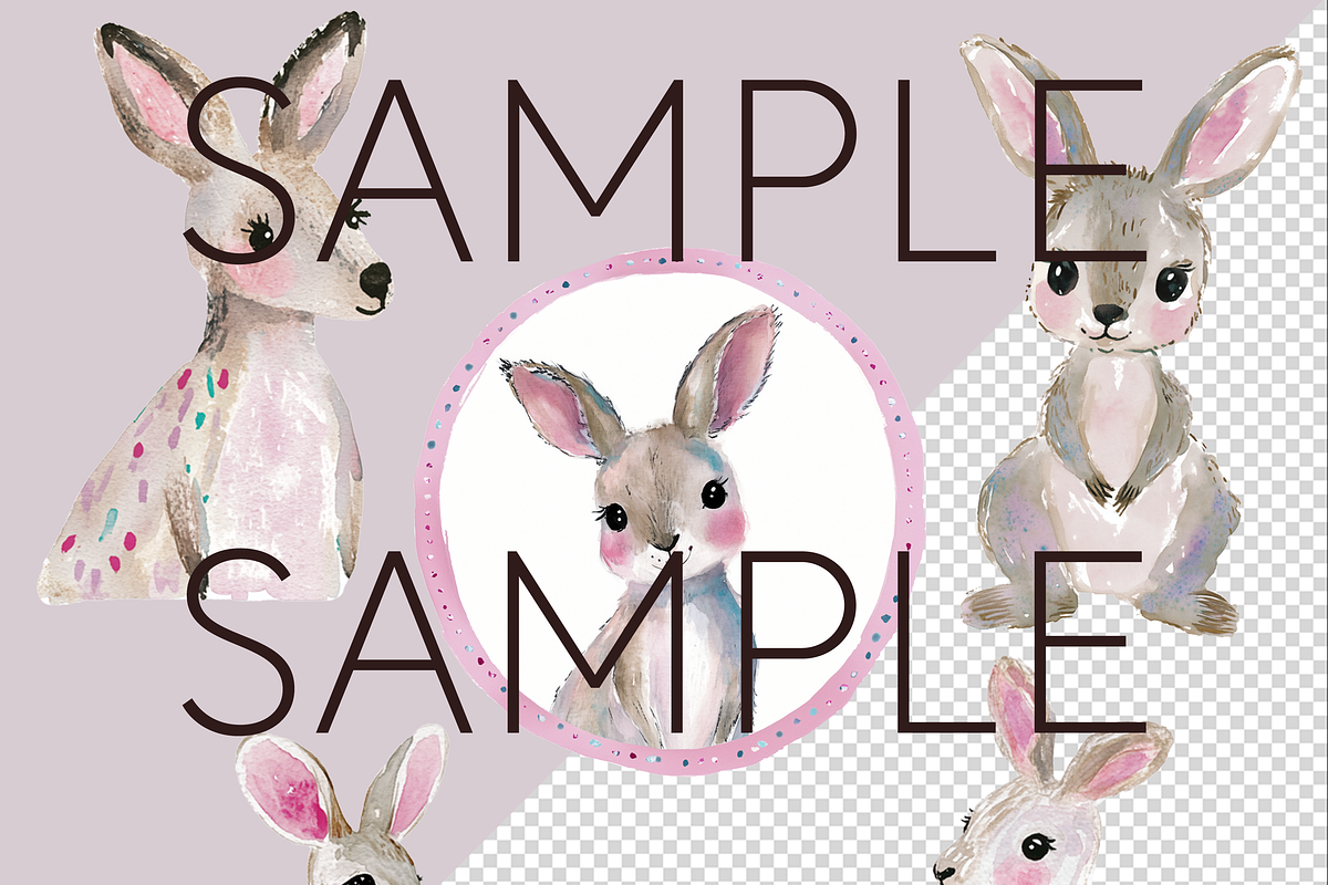 Whimsical Australian Animals Clipart, an Animal Illustration by Pawcasso's Portraits (Photo 8 of 8)
