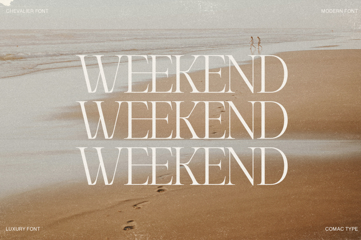 CHEVALIER Modern Luxury Typeface, a Serif Font by Comactype Foundry (Photo 11 of 13)