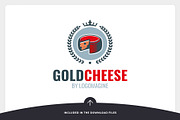 Gold Cheese Logo Template, a Branding & Logo Template by LOGOMAGINE (Thumbnail 6 of 16)