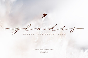 Gladis - Modern Calligraphy